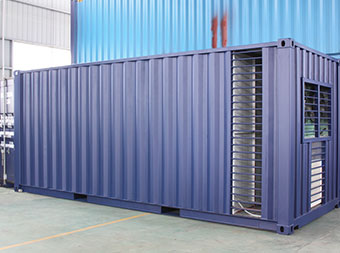 Containerized brine block ice machine FIB-50BC