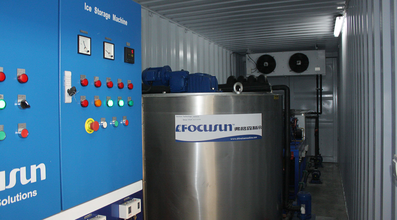 Focusun 20T containerized flake ice machine