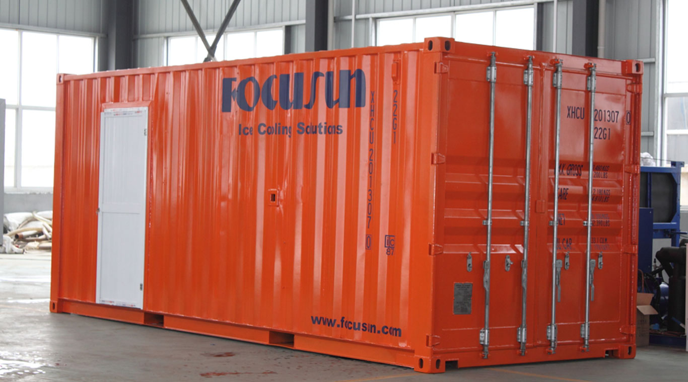 Focusun 5T containerized flake ice machine
