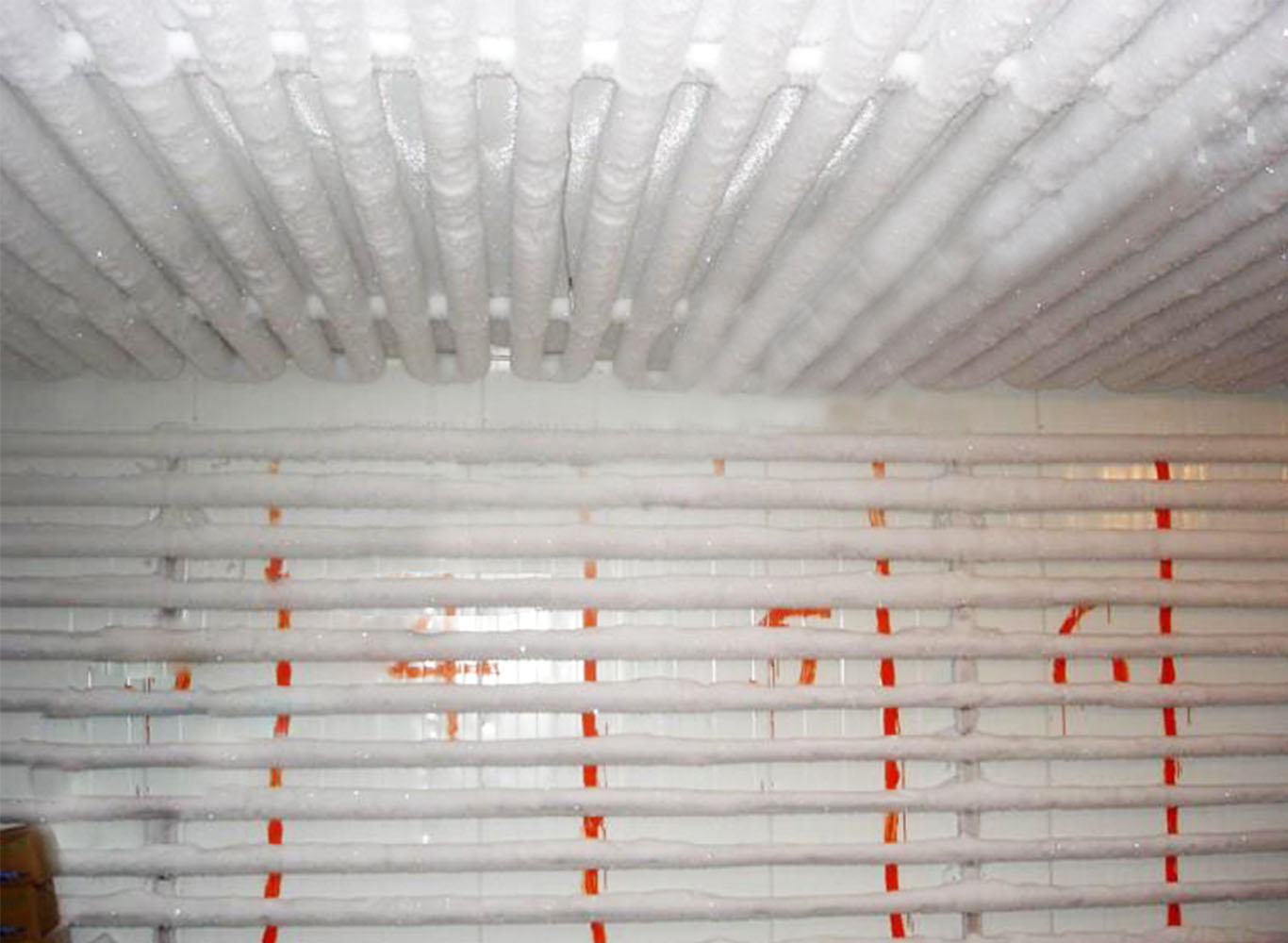 V-type ice storage room